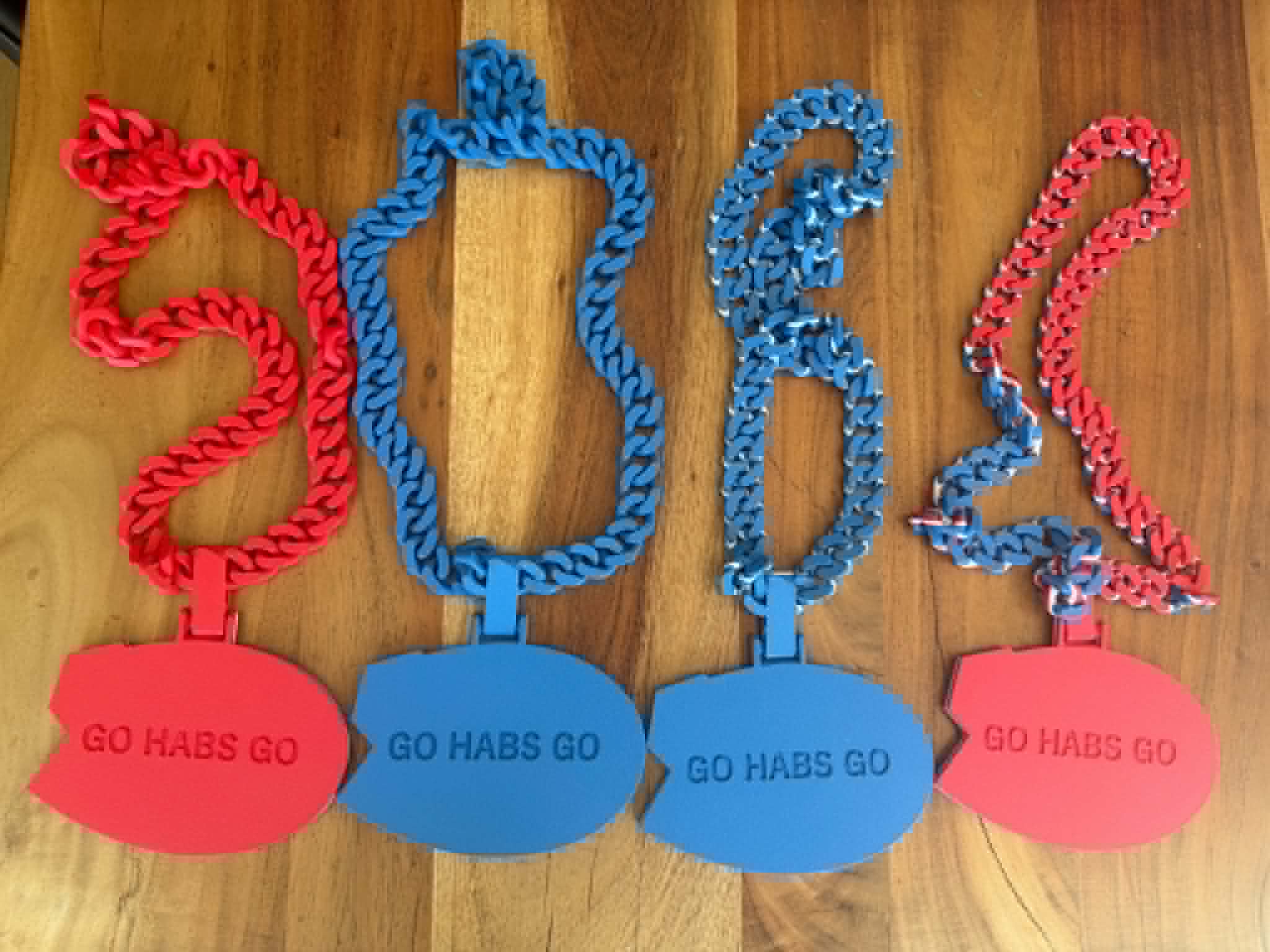 Blue chain - 0.2mm layer, 3 walls, 5% infill