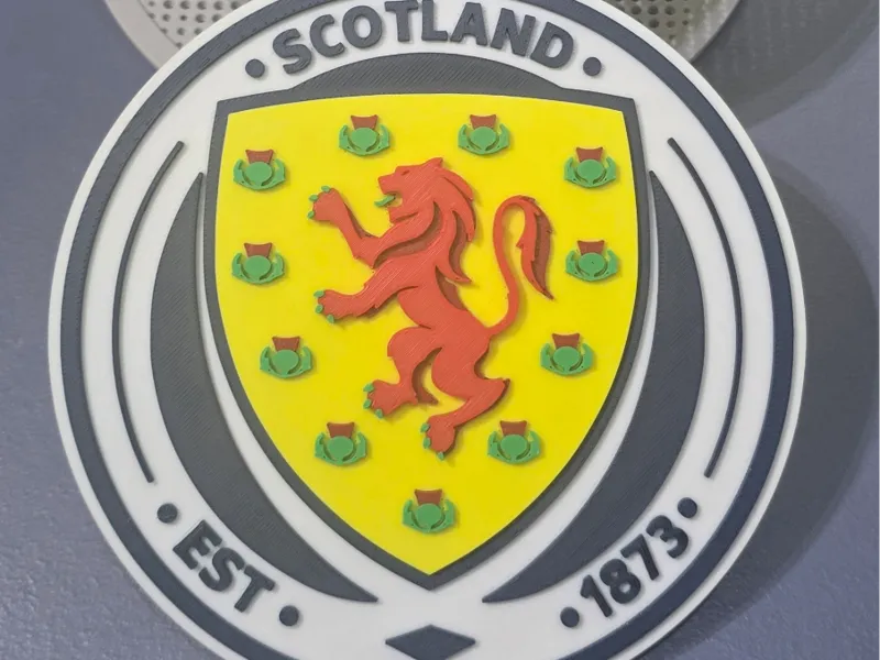 SCOTLAND 3D LOGO 180MM V2 SERIES