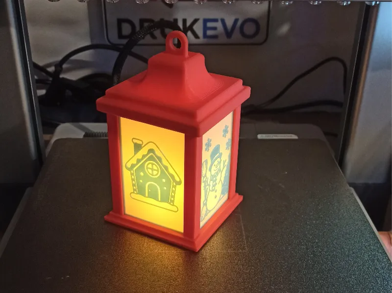 Christmas Light-Up Lantern