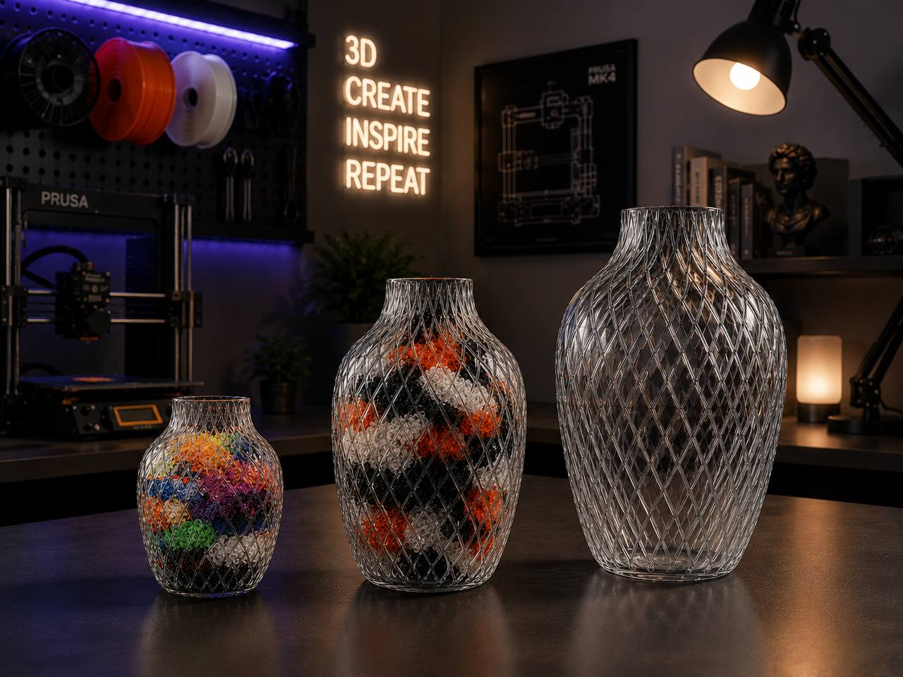 Vaso Diamond Trasparente