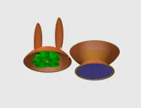0.2mm layer, 2 walls, 15% infill - PLA Supports