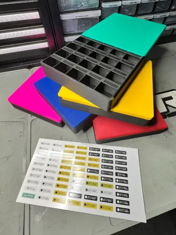 Bandeja organizadora: Tiny Screws Parts Tray — vista de referencia 2