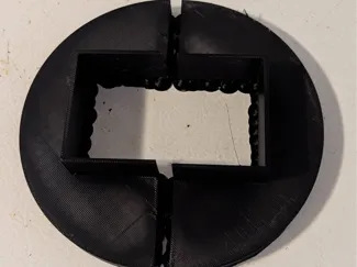 Gutter drain tile cover