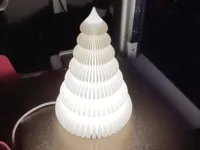 Pied de sapin avec support pour lampe LED — photo 1