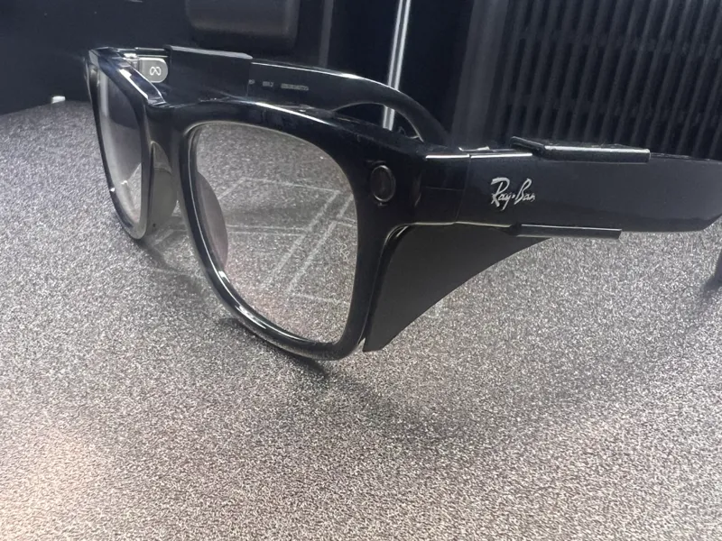 Wayfarer META Side Shields|Snap-On Privacy Shields