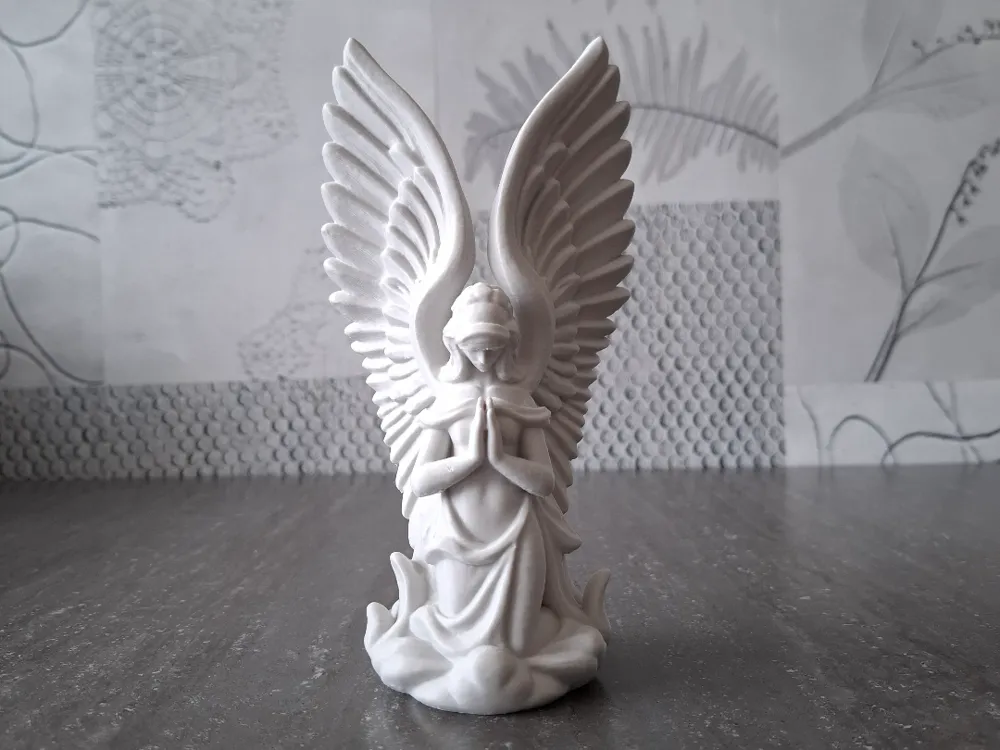 Angel Contemplation - Free 3D Print Model - MakerWorld