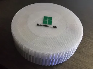 Bambu Lab Filament Swatch Spinner with Lid