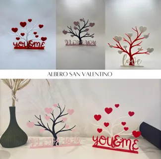 albero  con cuori San valentino  no ams