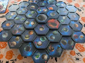 Twilight Imperium 4 Galaxy Frame and Raised Stand
