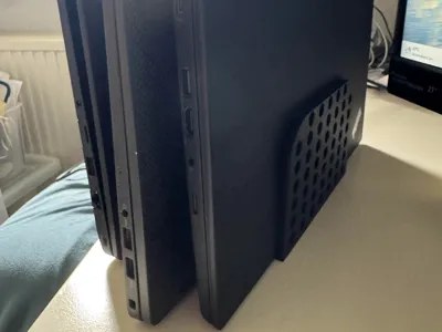 4-Slot Vertical Laptop Stand.