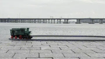Modelo para impresión 3D: 电动森林小火车(自定义铁轨) — vista de referencia 2