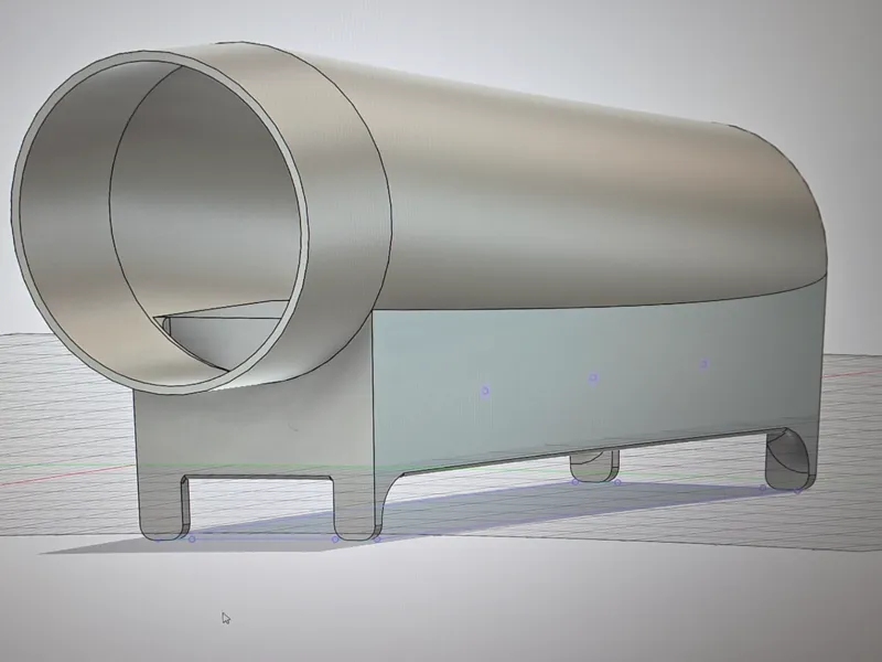AC ducting adapter