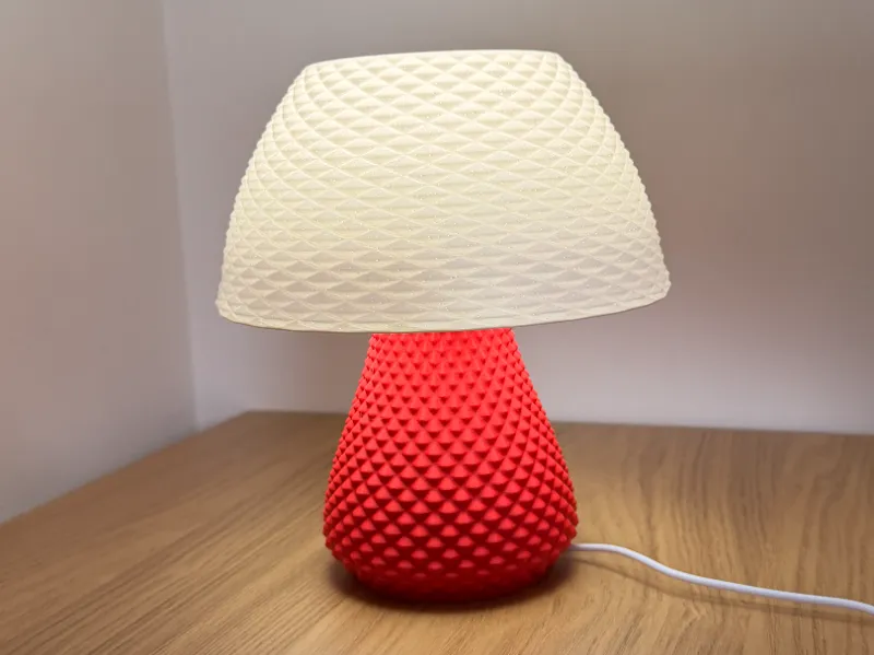 Diamond Mushroom Bloom Table Lamp 