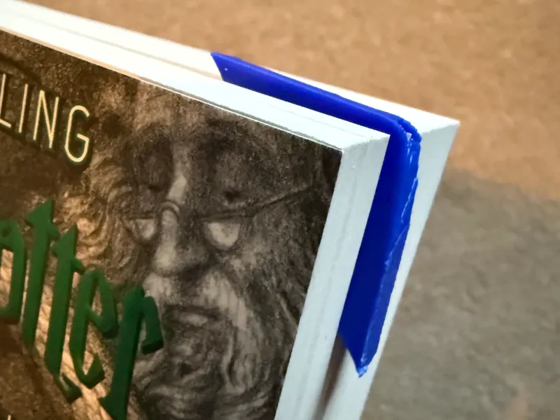 Super easy to print book mark.