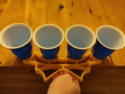 Beer Pong Cup Positioner