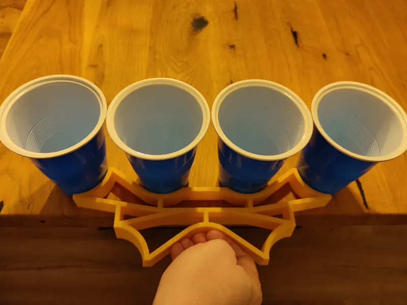 Beer Pong Cup Positioner