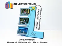 Letter L with photo frame