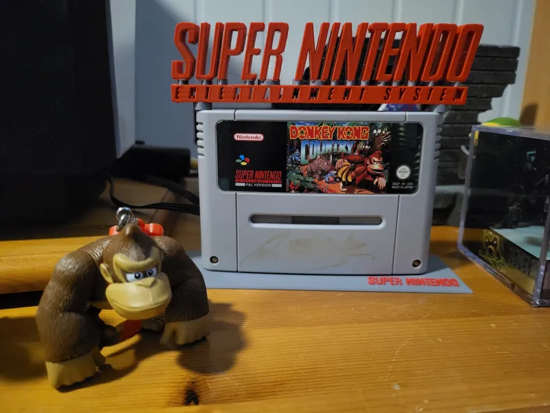 Super Nintendo SNES Logo Display Decoration
