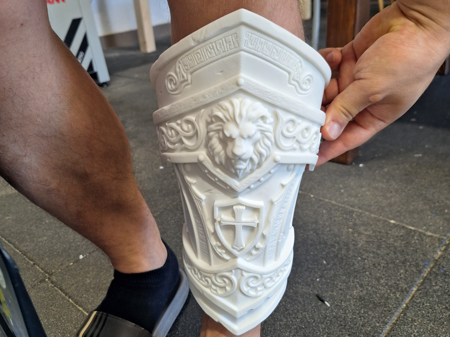 Rüstung Paladin V1 - Arm oder Schienbein - 1