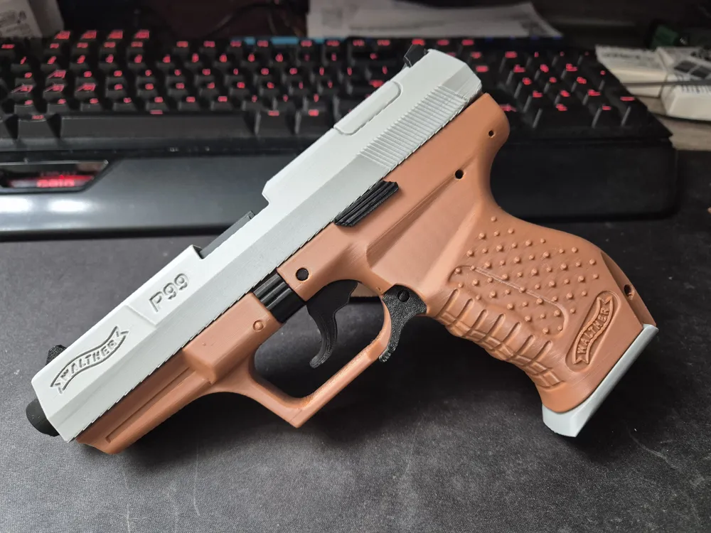 Walter P99 Toy Pistol Magazine - Free 3D Print Model - MakerWorld