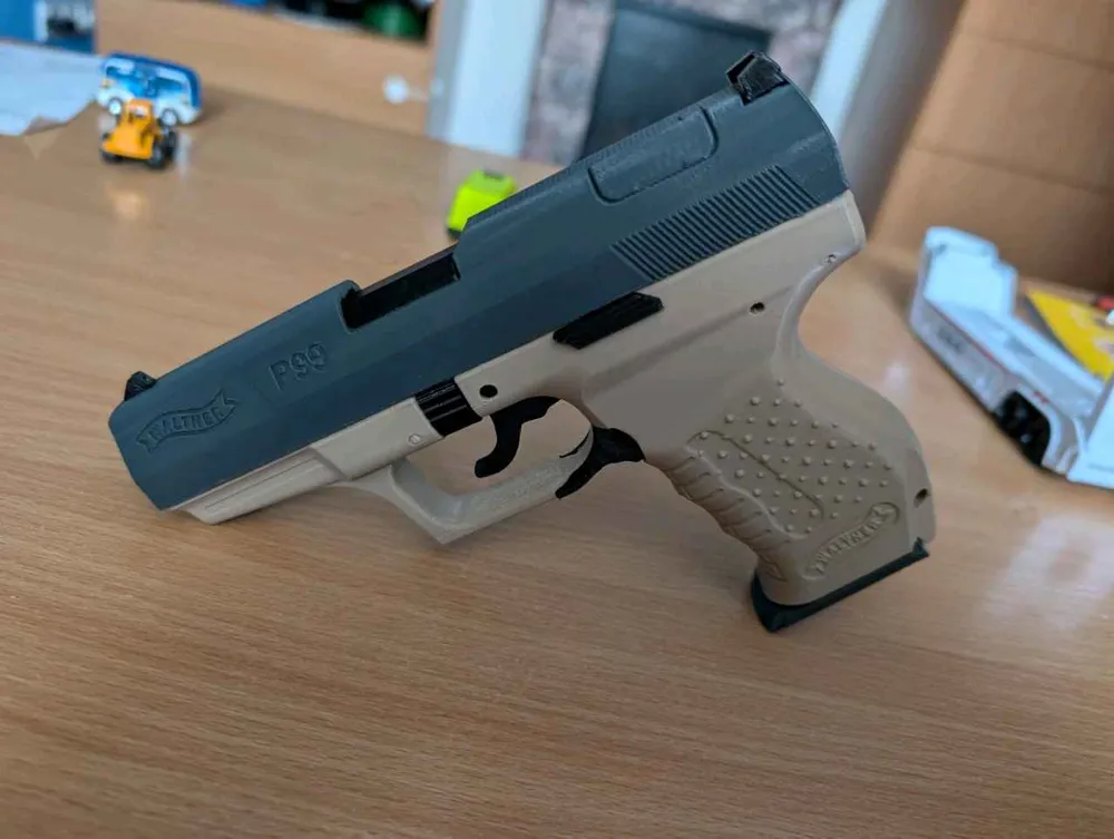 Walter P99 Toy Pistol Magazine - Free 3D Print Model - MakerWorld