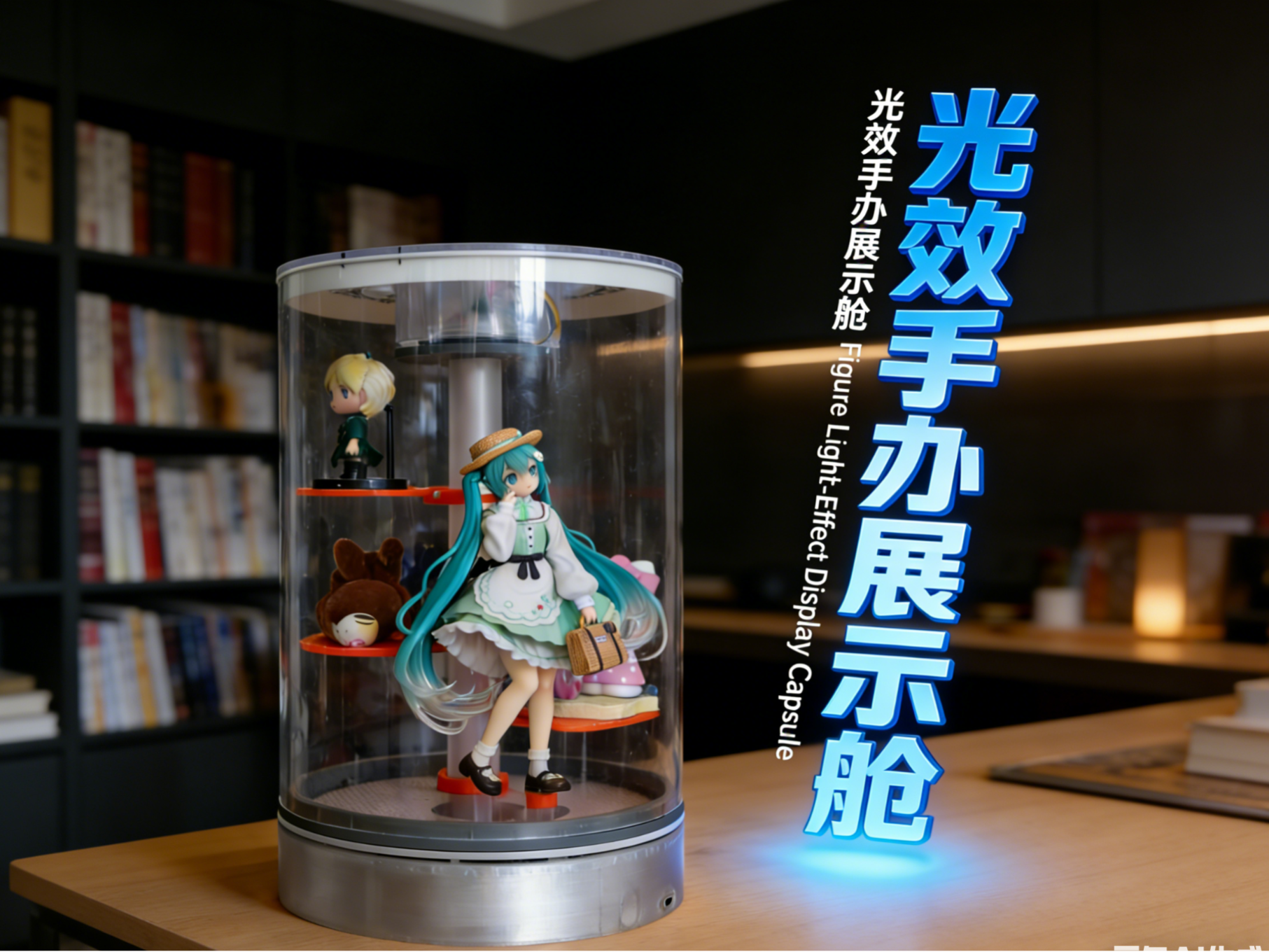 Bambu 光效手办展示舱 Figure Light-Effect Display Capsule 