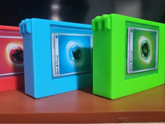 Slim TCG Deck Box con Top Loader
