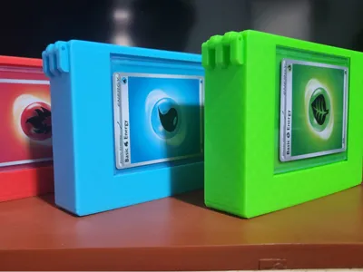 Slim TCG Deck Box con Top Loader