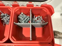 Séparateur croisé pour petit bac Packout — photo 7