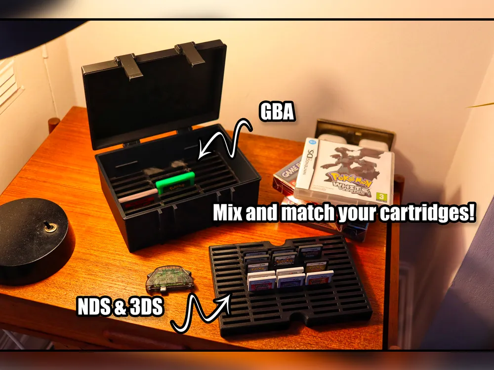 Modular Cartridge Storage Box - Free 3D Print Model - MakerWorld