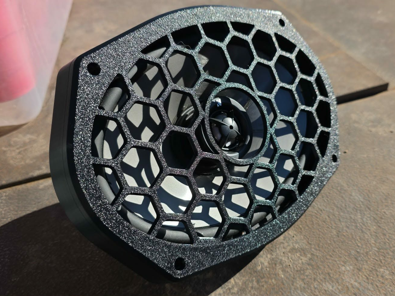 Kicker PS 6x9 Apache Dual 3800 Grill and Spacer