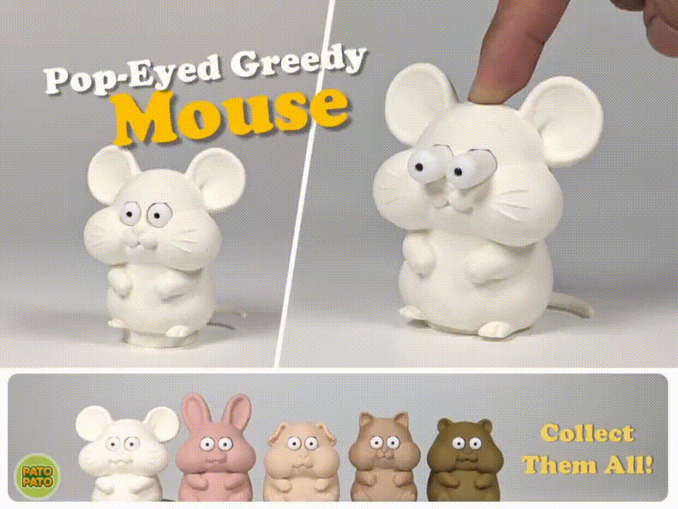 Pop-Eyed Greedy Mouse