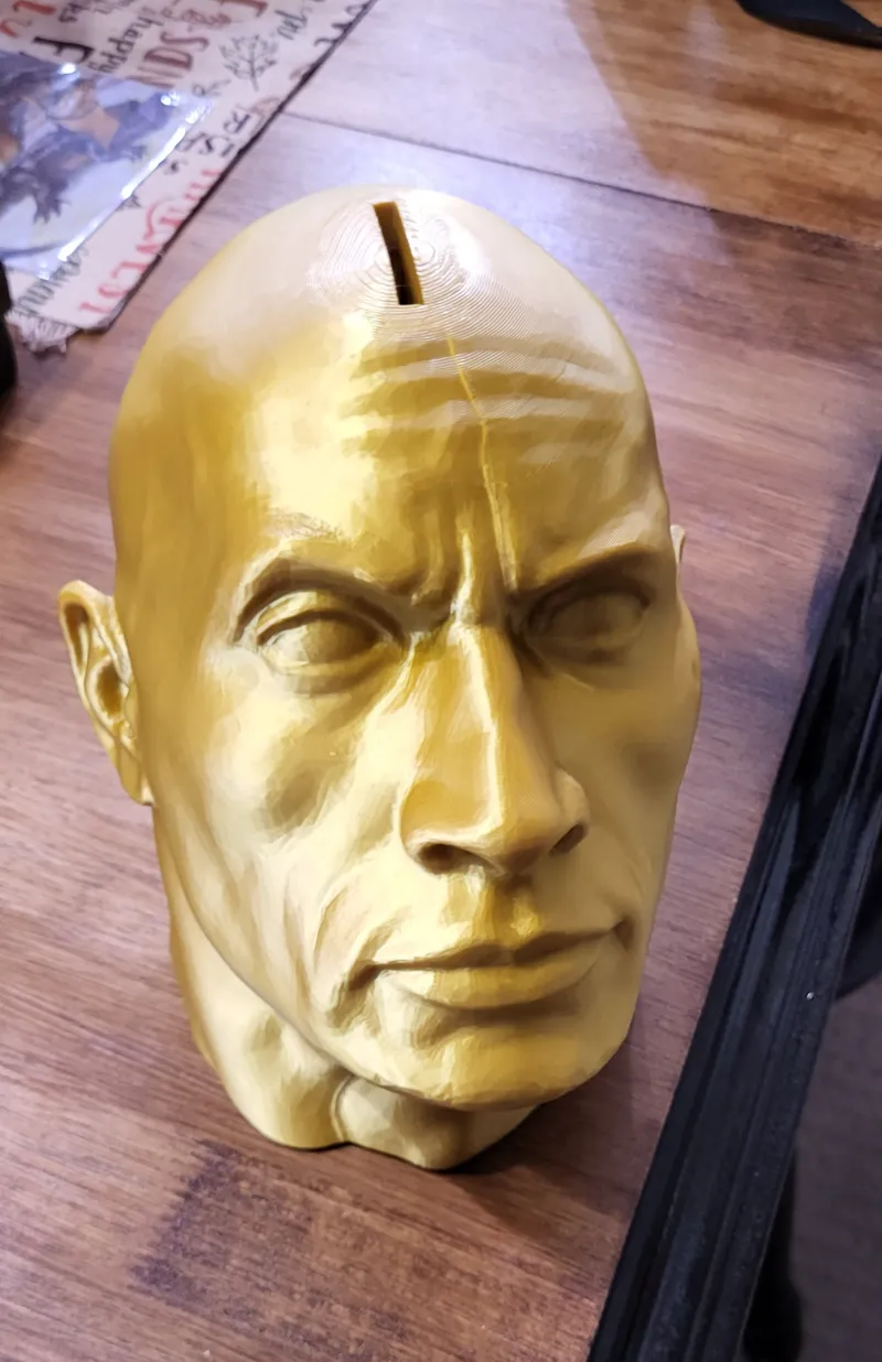 The Rock Piggy Bank