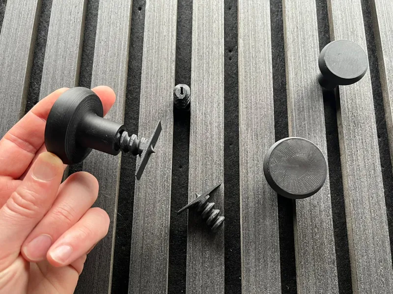 Acoustic Wall Panel Upgrade - Modern Round Hangers