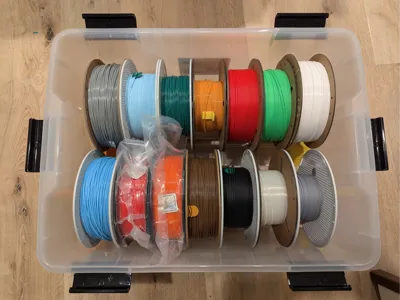 Filament storage rails for Iris 62 Qt WeatherPro