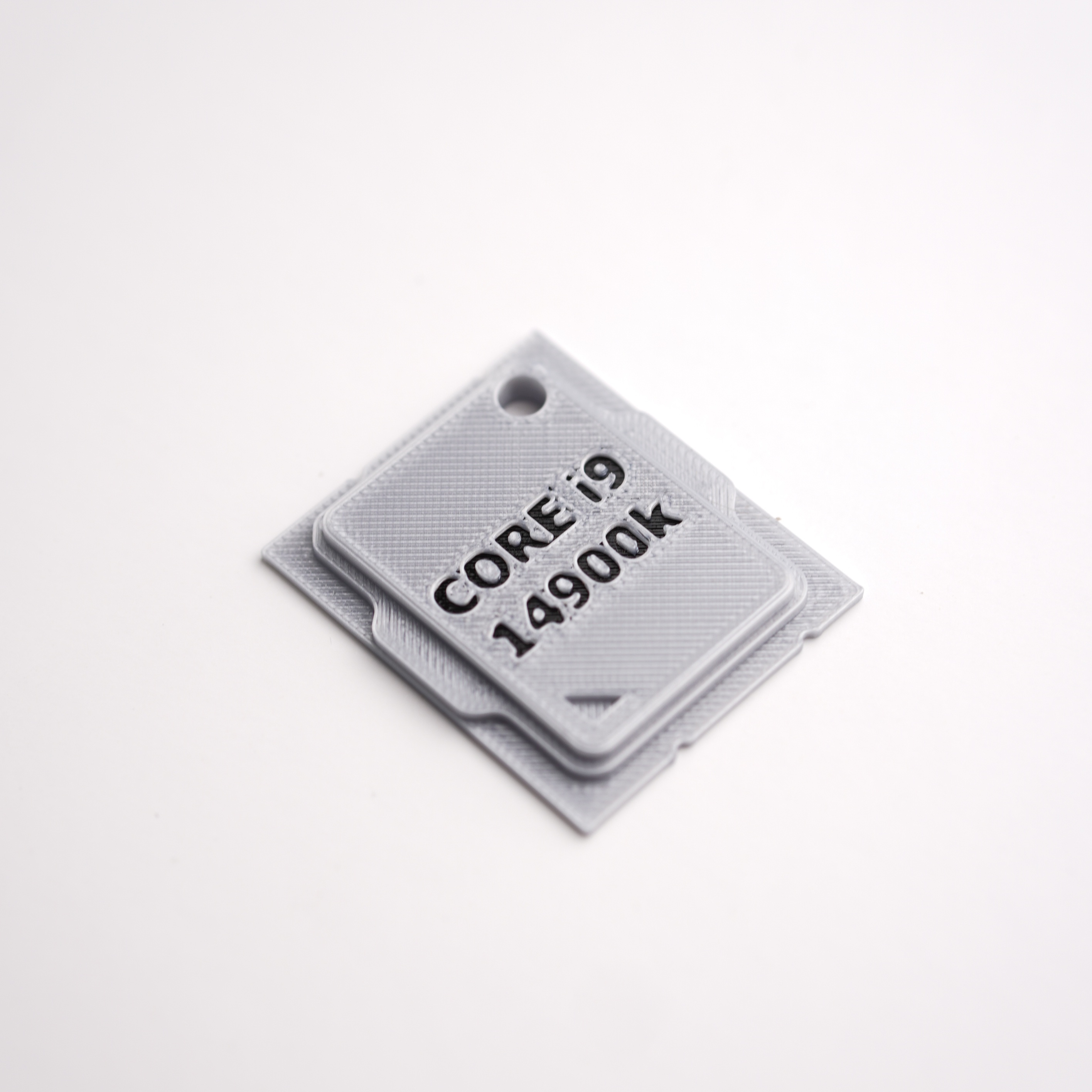 Miniatura 3 do modelo 3D AMD Intel全系cpu模型  可做主板保护盖&钥匙扣 覆盖大部分接口 英特尔 处理器 针脚上盖
