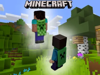 MINECRAFT Creeper Cape (15 Jahre) Klemmbaustein
