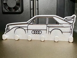 Audi S1 Quattro Schlüsselbrett / Keyhanger