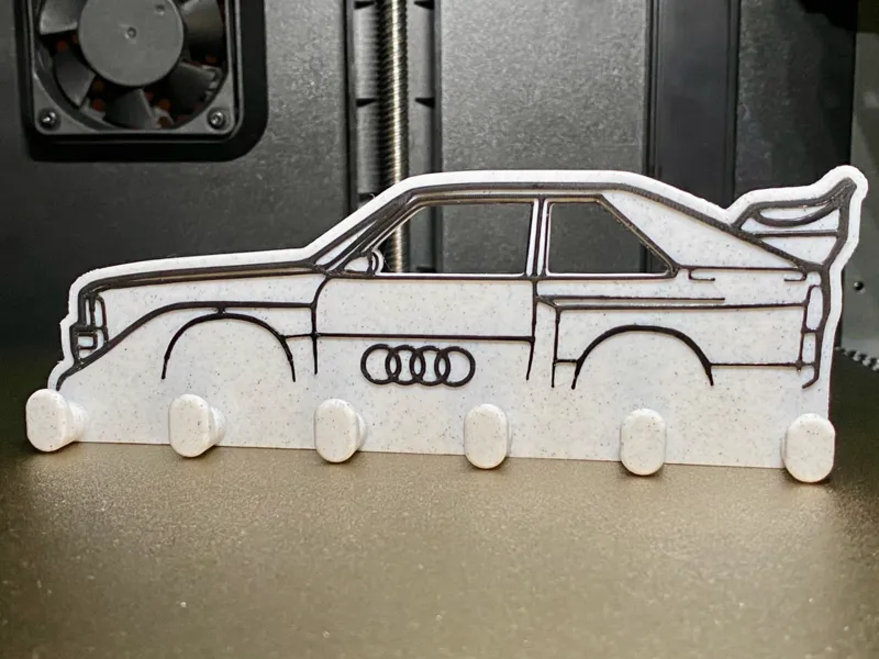 Audi S1 Quattro Schlüsselbrett / Keyhanger