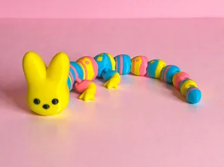 Easter Peep Dragon Flexi