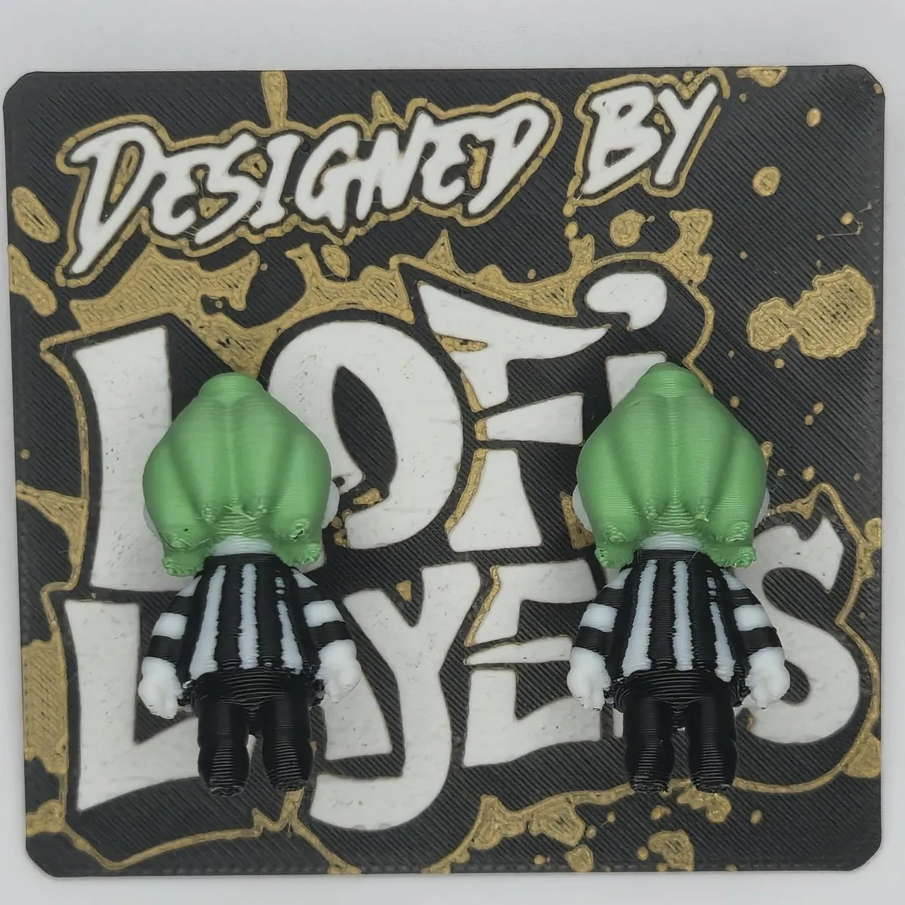 Beetlejuice Chomper Earrings view 2