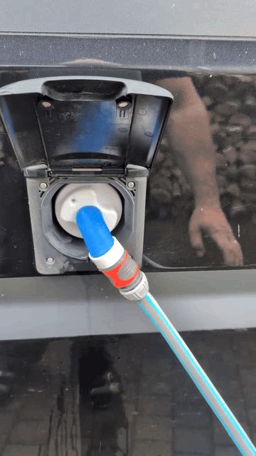 2.0 RV Camper Water Filling Rotating