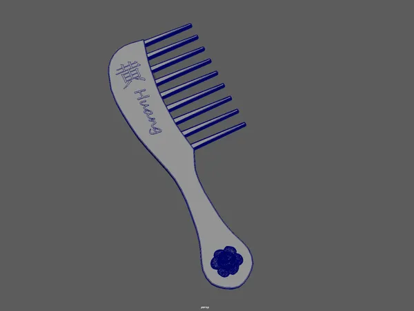 Peigne à boucles pour cheveux