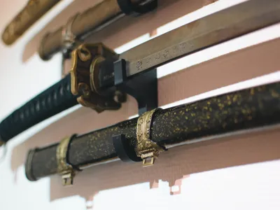 Katana wall mount