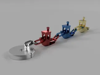 CMF Phone 1 Accessory Screw with Benchy Chain