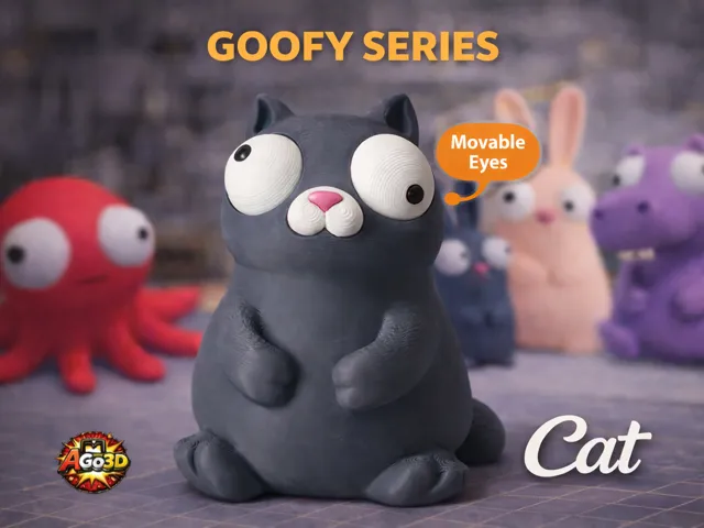 Goofy series – CAT Movable Eyes NOAMS