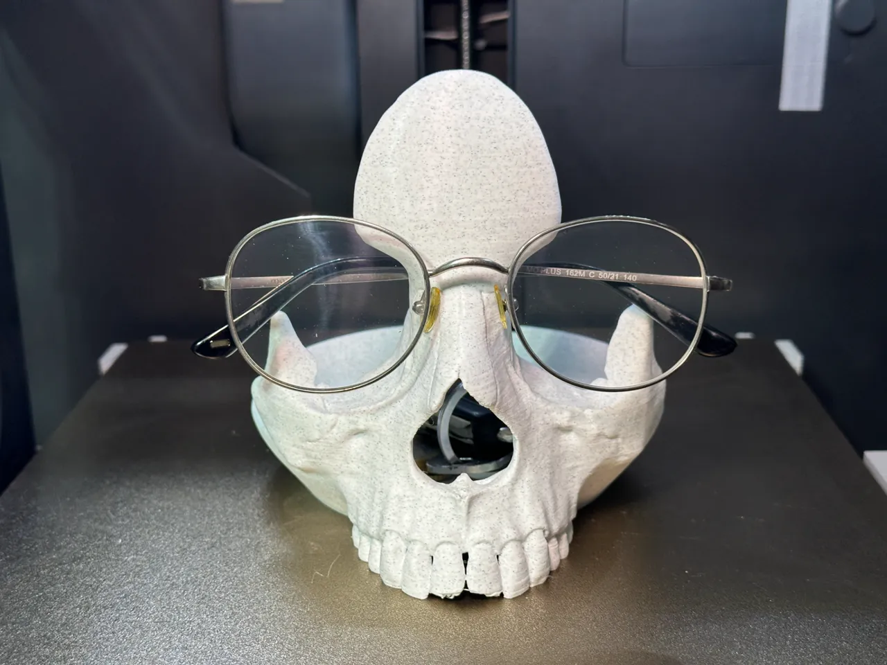 Glasses Holder Skull Bowl - Glasses and Keys Stand view 3