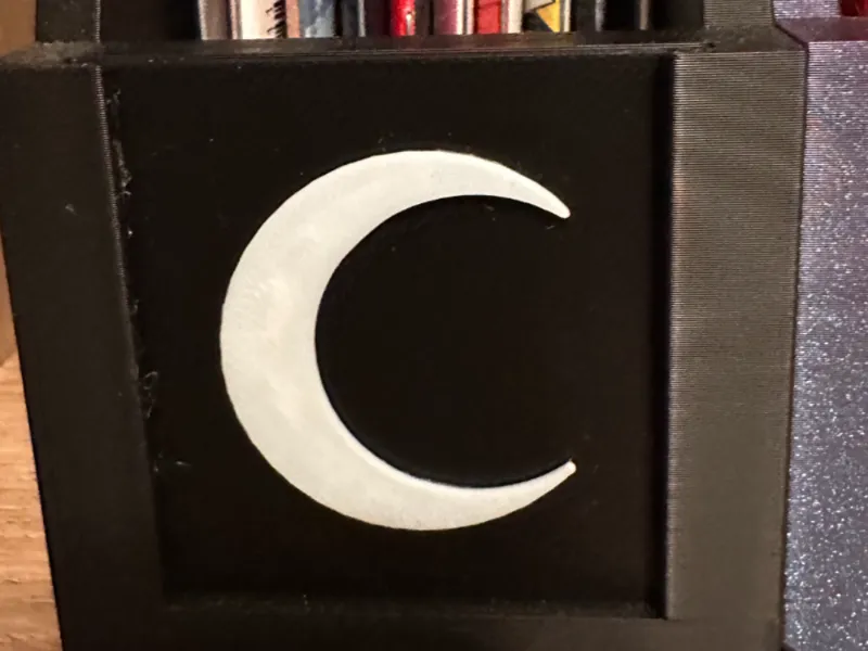 Moon Knight - Comic book holder label