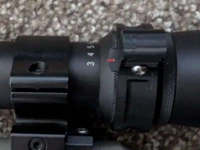 Magnification ring lever Redfield 3-9 x 40 scope