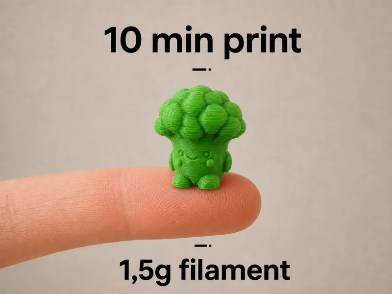 Mini Broccoli Buddy – Fast Print